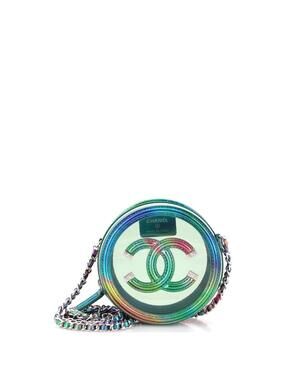 Chanel Filigree Round Clutch With Chain #335501C23B